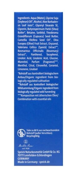 Speick Men Intensiv Creme - 50 Ml 6 Speick Men Intensiv Creme - 50 Ml -Compo-Laden Speick20Men20Intensiv20Creme 19807 R01