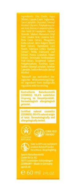 Speick Sun Sonnencreme LSF 50+ - 60 Ml Kopie -Compo-Laden Speick20Sun20Sonnencreme20LSF205020 20256 L01