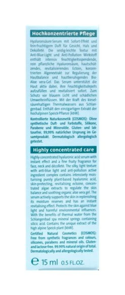 Speick Thermal Sensitiv Hyaluron Serum - 15 Ml 6 Speick Thermal Sensitiv Hyaluron Serum - 15 Ml -Compo-Laden Speick20Thermal20Sensitiv20Hyaluron20Serum 24826 L01