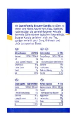 Sweet Family Brauner Kandis - 500 G -Compo-Laden Sweet20Family20Brauner20Kandis 14425 H01