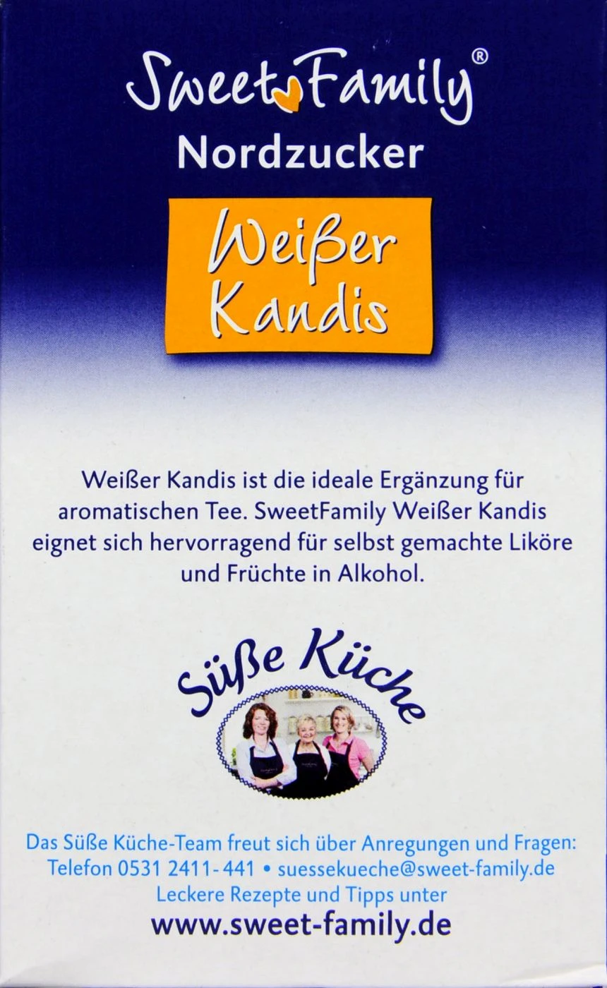 Sweet Family Weißer Kandis - 500 G 2 Sweet Family Weißer Kandis - 500 G – Bild 2