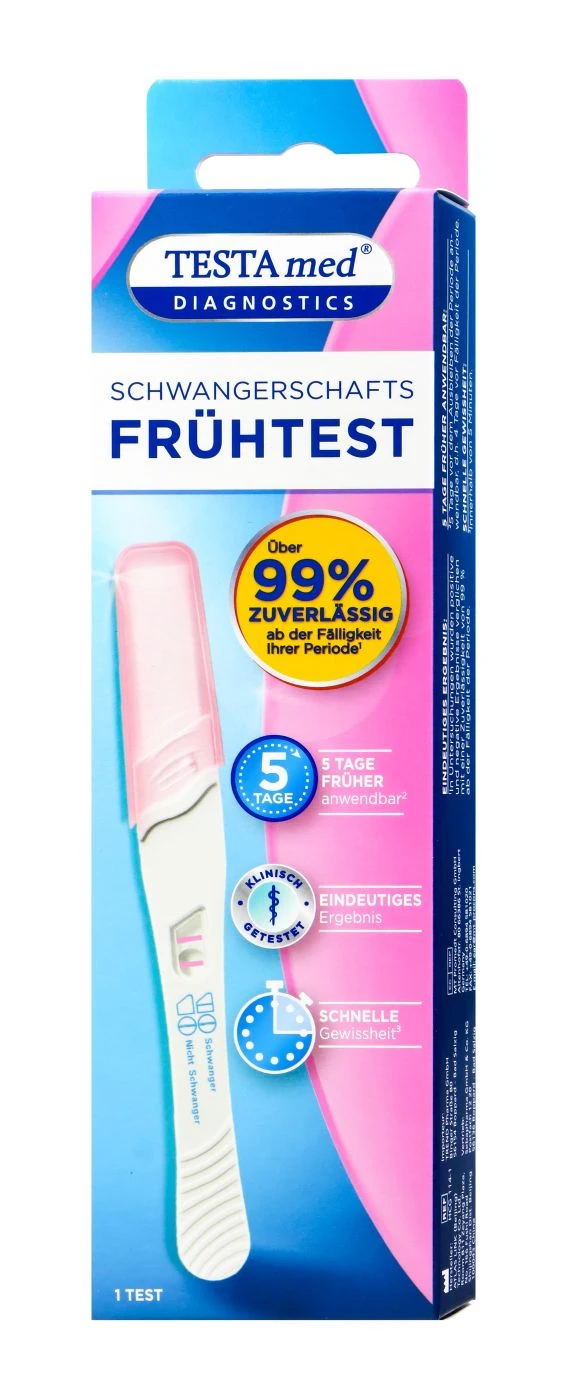 Testamed Schwangerschaftstest - 1 Stück 1 Testamed Schwangerschaftstest - 1 Stück