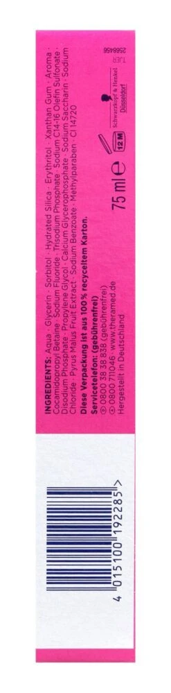 Thera Med Junior Erdbeer Anti-Karies Zahnpasta - 75 Ml 5 Thera Med Junior Erdbeer Anti-Karies Zahnpasta - 75 Ml -Compo-Laden Thera20Med20Junior20Erdbeer20Anti Karies20Zahnpasta20 207520ml 07315 L01