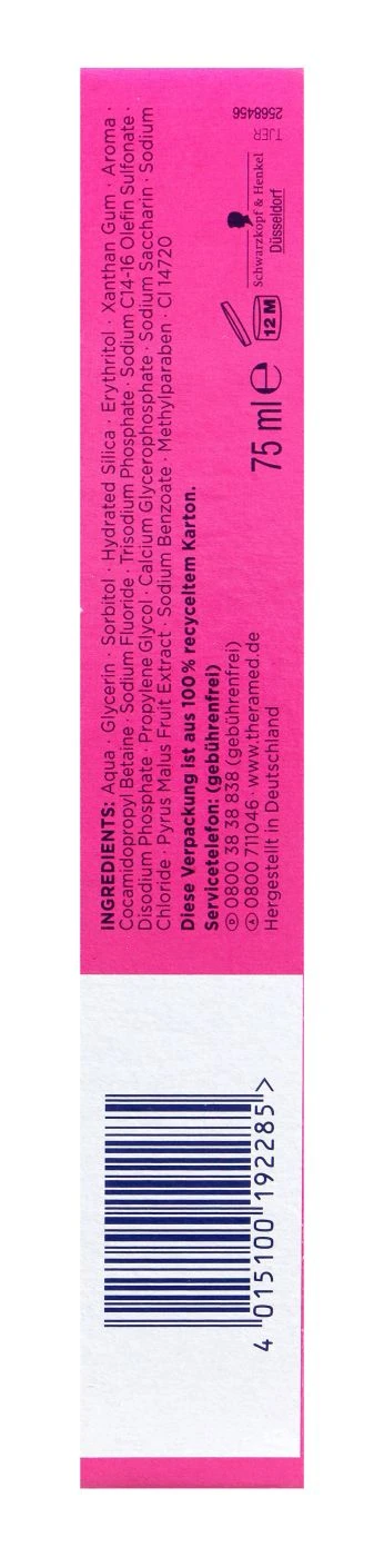 Thera Med Junior Erdbeer Anti-Karies Zahnpasta - 75 Ml 3 Thera Med Junior Erdbeer Anti-Karies Zahnpasta - 75 Ml – Bild 3