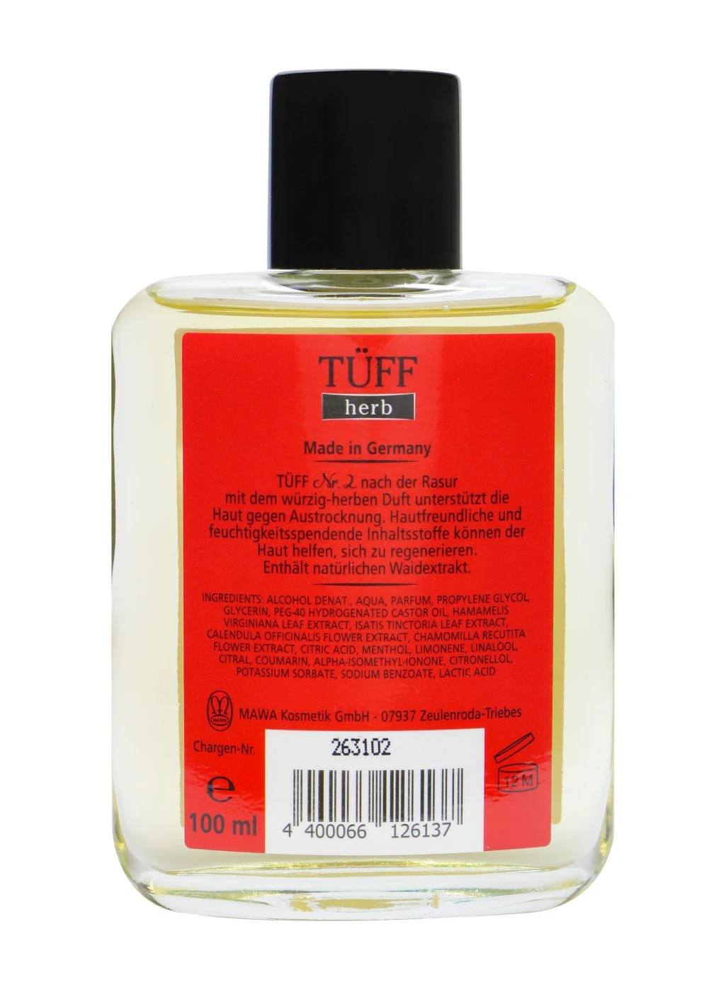 Tüff Rasierwasser Nr. 2 Herb - After Shave - 100 Ml 2 Tüff Rasierwasser Nr. 2 Herb - After Shave - 100 Ml – Bild 2